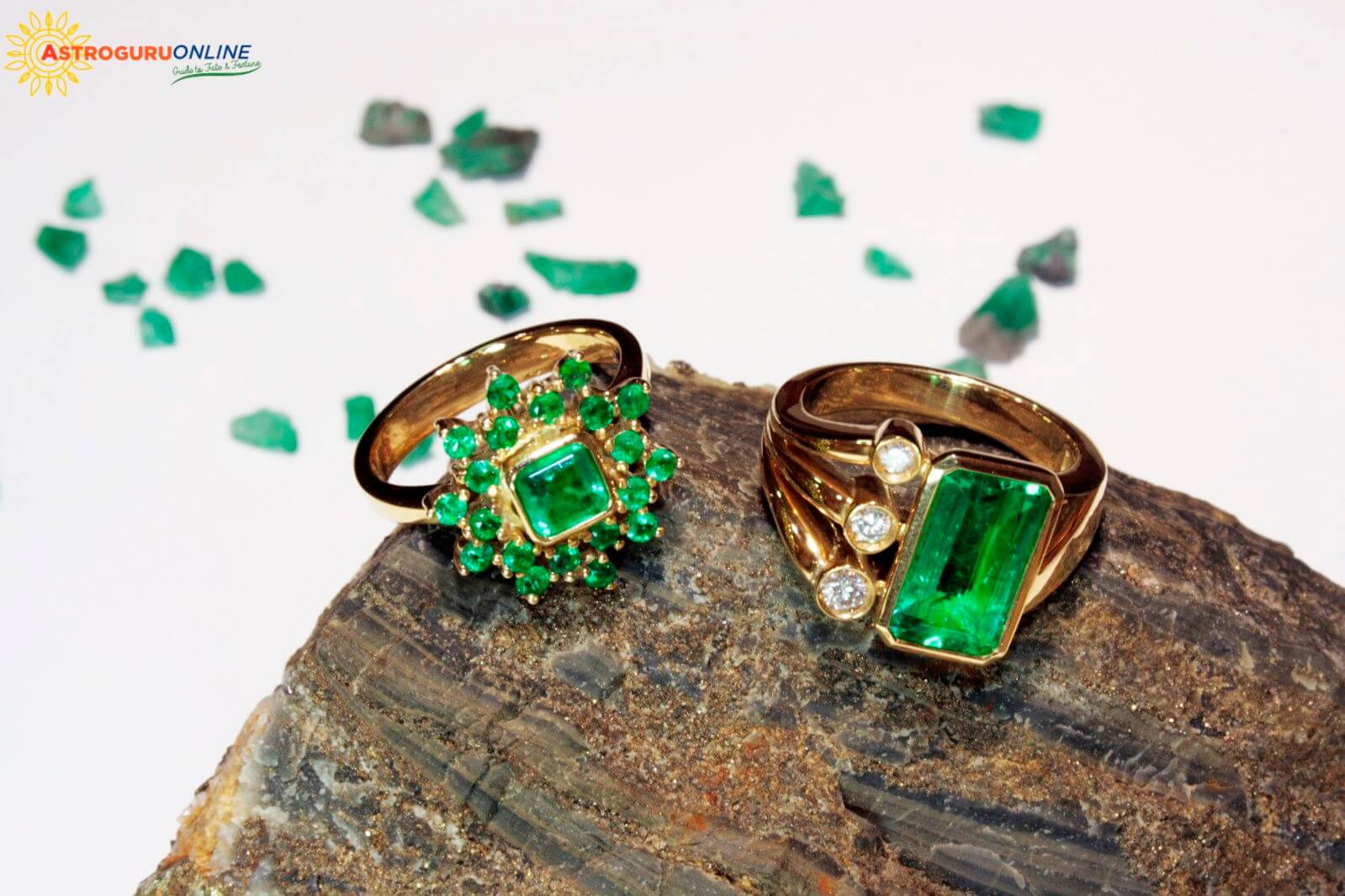 Emerald and Diamond Ring | RS Pure